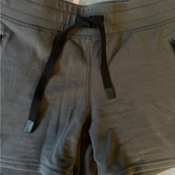 ALO Yoga Charcoal Gray Shorts - Picture 2 of 6